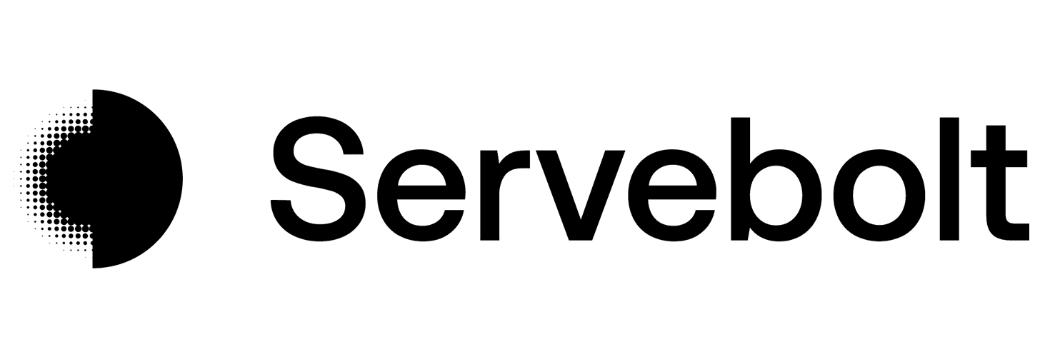 Servebolt logo Black Optimized